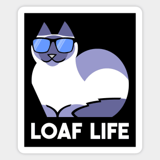 Loaf Life - Birman Cat Magnet